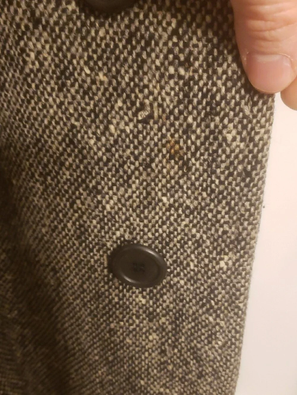 Burbeeey Tweed Balmacaan